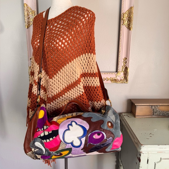 Marc Jacobs Collection x Julie Verhoeven Abstract Art Duffle Bag - Picture 2 of 15